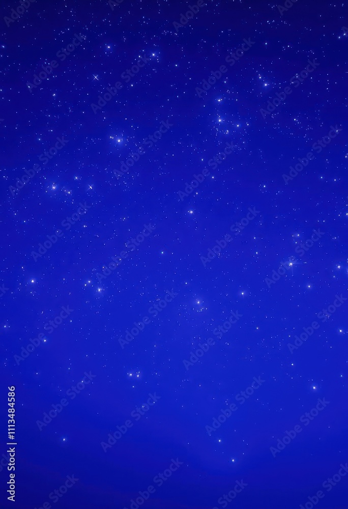Fototapeta premium starry sky with a few stars in the night sky