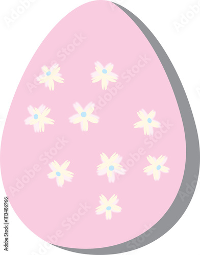 Pastel Easter Eggs of Bunny  Series