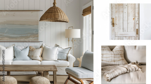 Home Interior Mood board beach house