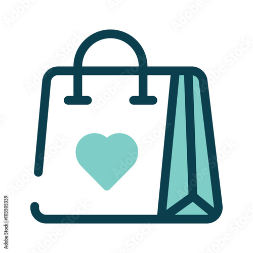 A shopping bag representing retail or purchases