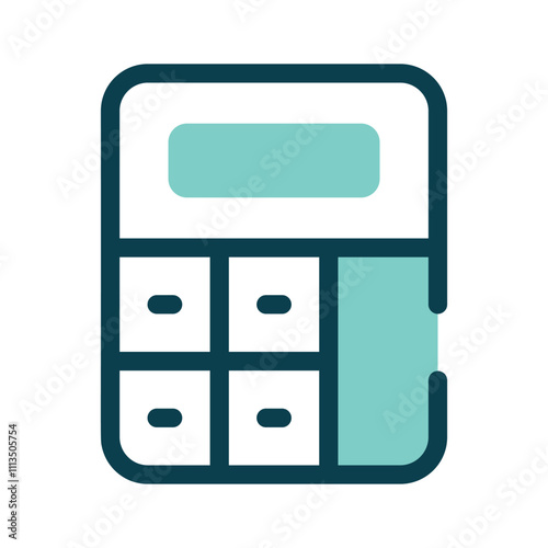 A calculator symbolizing mathematical calculations or finances