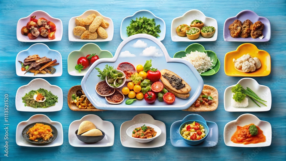 Cloud Storage Icons - Food Photography Cloud Storage Icons - Food Photography