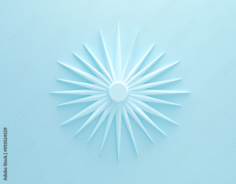 Pastel Sunburst Design Pastel Sunburst Design