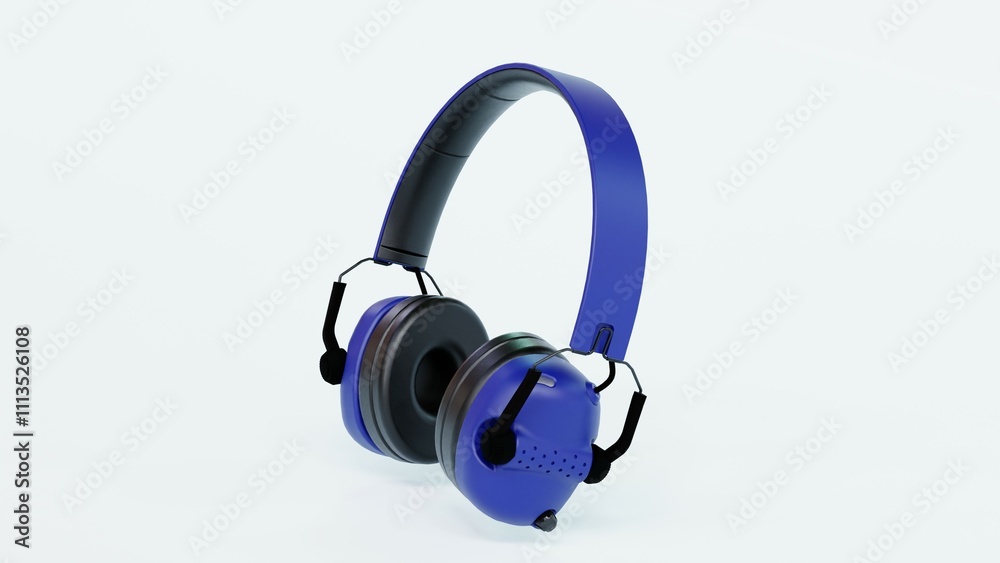 Realistic 3D gaming headset with a sleek over-ear design and detachable microphone. Perfect for e-commerce, branding, advertising, and presentations. High-resolution, modern, and professional visuals Realistic 3D gaming headset with a sleek over-ear design and detachable microphone. Perfect for e-commerce, branding, advertising, and presentations. High-resolution, modern, and professional visuals