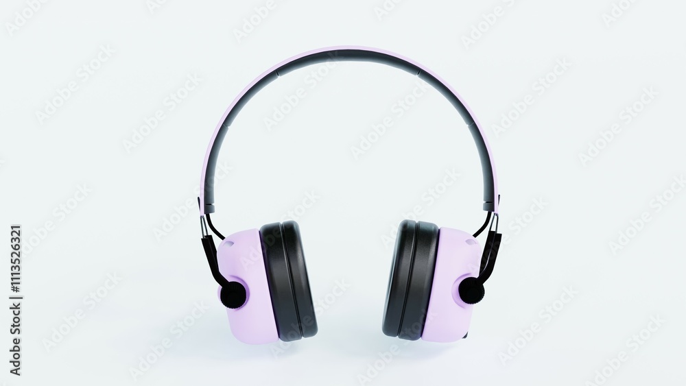 Realistic 3D gaming headset with a sleek over-ear design and detachable microphone. Perfect for e-commerce, branding, advertising, and presentations. High-resolution, modern, and professional visuals Realistic 3D gaming headset with a sleek over-ear design and detachable microphone. Perfect for e-commerce, branding, advertising, and presentations. High-resolution, modern, and professional visuals