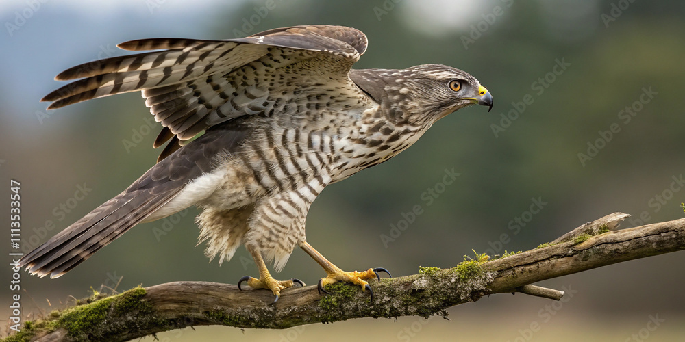 Fototapeta premium Hawk Side View