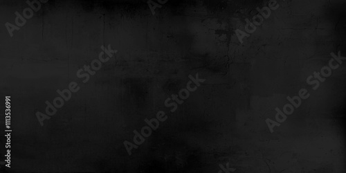 Grunge texture effect overlay rough textured on dark space vector. Dark black grunge textured concrete background.