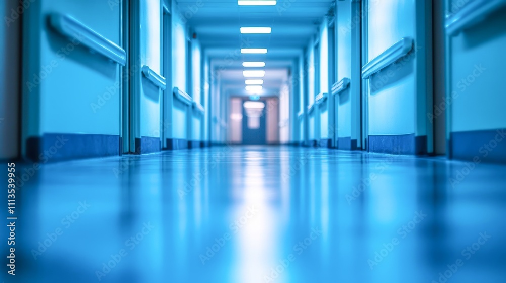 A clean, well-lit hospital corridor captured from a low angle, showcasing a serene environment, Ideal for healthcare-related projects, articles, or designs emphasizing cleanliness and safety, A clean, well-lit hospital corridor captured from a low angle, showcasing a serene environment, Ideal for healthcare-related projects, articles, or designs emphasizing cleanliness and safety,