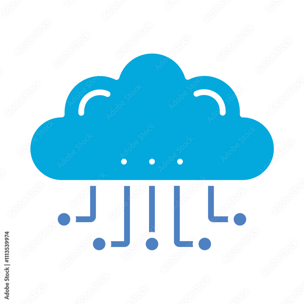 Cloud Computing Icon Cloud Computing Icon