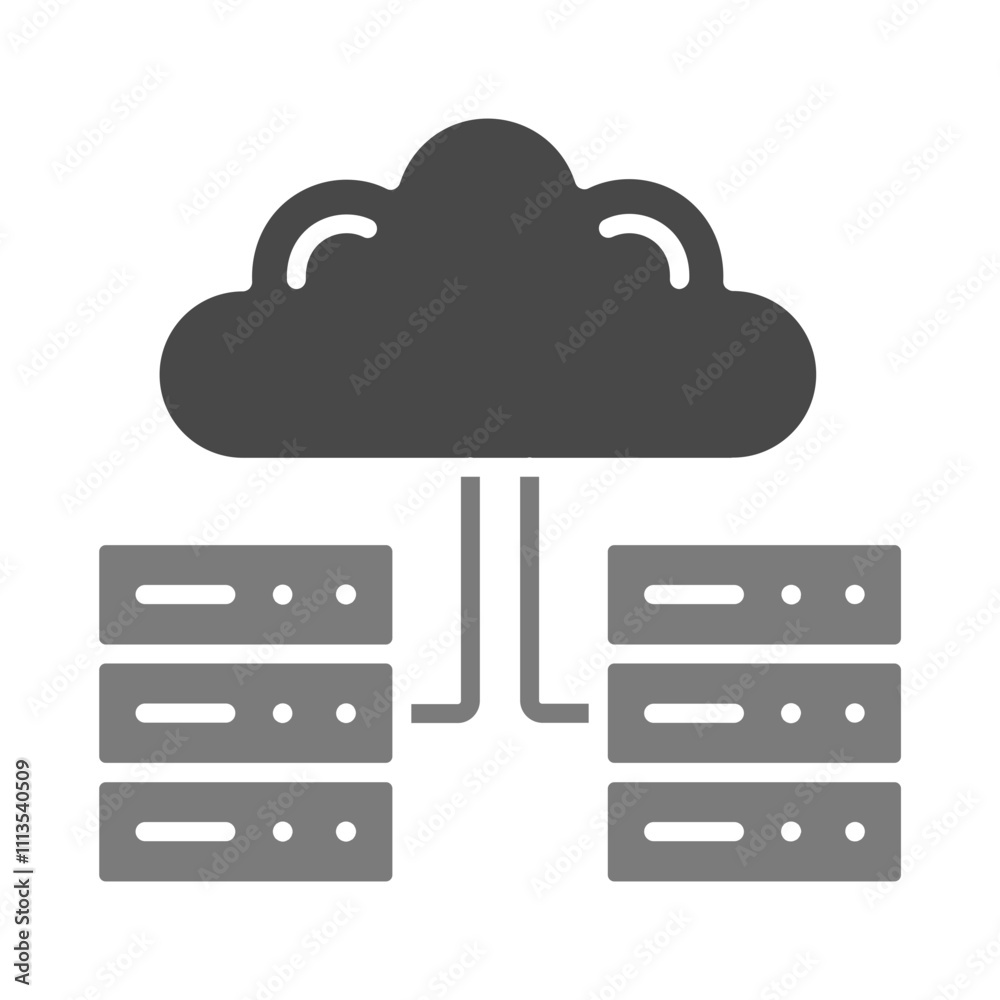 Data Center Icon Data Center Icon