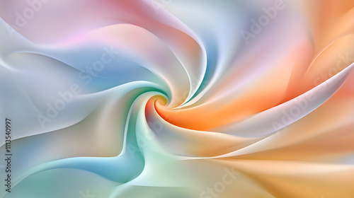 Wallpaper Mural Dynamic abstract swirl motion digital art colorful gradient contemporary design artistic perspective visual harmony for seo Torontodigital.ca