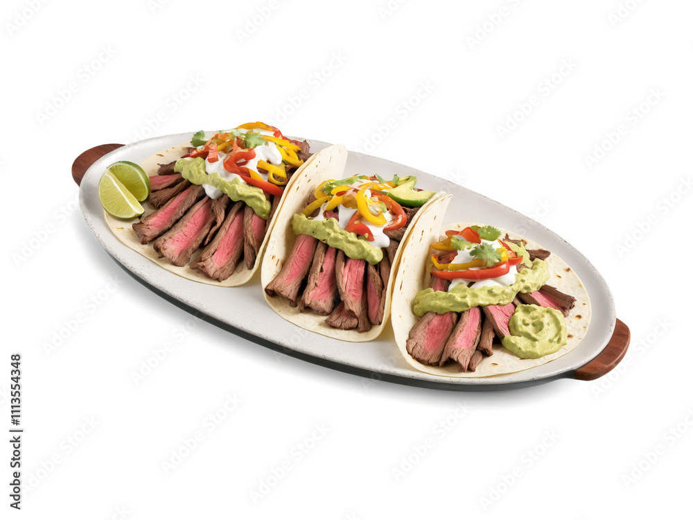 Beef Fajitas Strips of marinated flank steak, grilled with onions and bell peppers, and served with warm tortillas. The fajitas Beef Fajitas Strips of marinated flank steak, grilled with onions and bell peppers, and served with warm tortillas. The fajitas