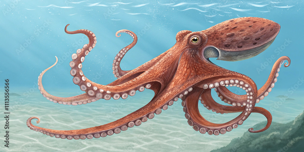 Obraz premium Octopus
