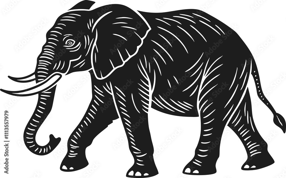 Elephant silhouette Elephant silhouette