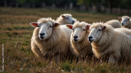  Sheep Flock photo