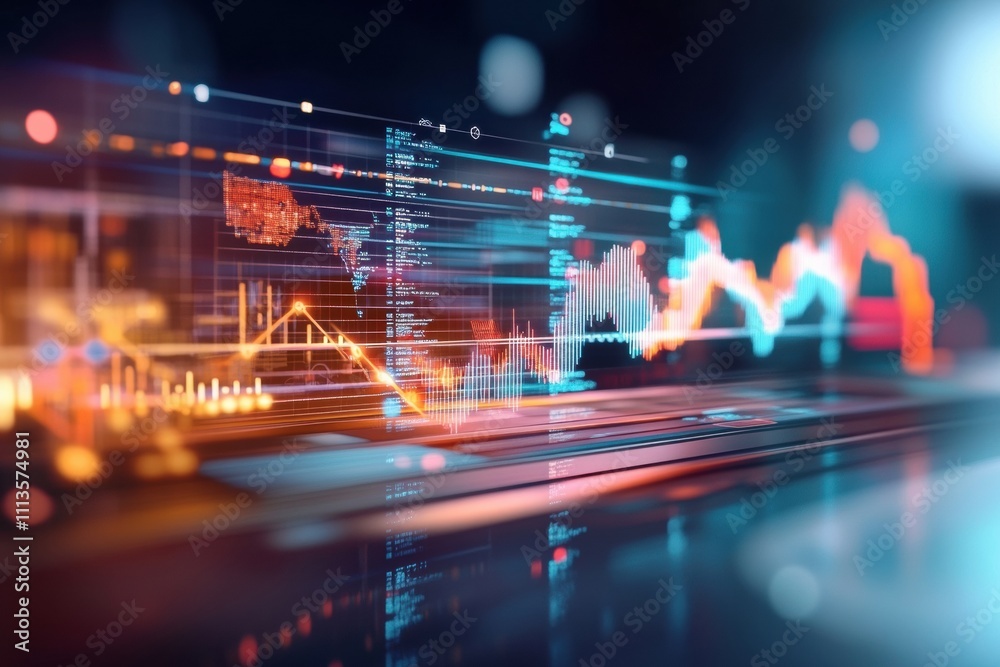 The communication technology graphic background. The communication technology graphic background.