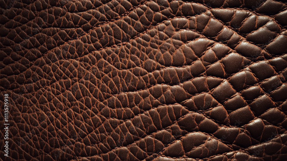 Luxury Brown Leather Texture with Genuine Pattern Luxury Brown Leather Texture with Genuine Pattern