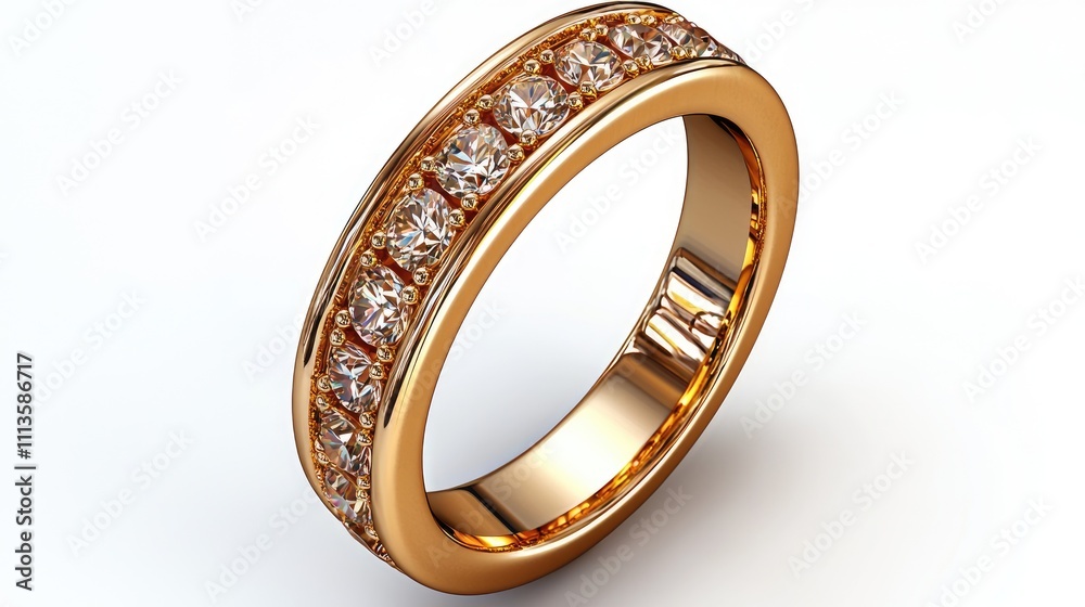 Elegant gold wedding ring jewelry display product photography studio environment close-up view luxury concept Elegant gold wedding ring jewelry display product photography studio environment close-up view luxury concept