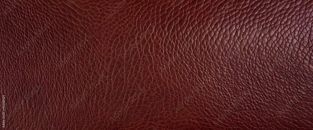 Fototapeta premium Red brown leather textured background with a vintage and natural design