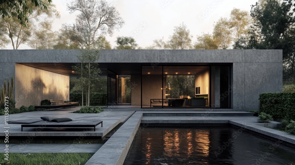 Stunning Contemporary Architectural Masterpiece with Serene Outdoor Oasis and Reflecting Pool Stunning Contemporary Architectural Masterpiece with Serene Outdoor Oasis and Reflecting Pool