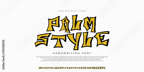 Photography Handwritten Font Typeface,Alphabet with Grunge line, Original creative, Surfing Font,design for clothing,fashion,urban,movie,band