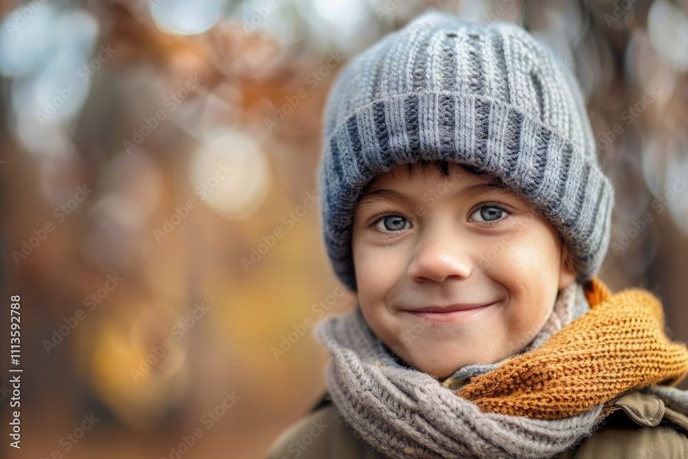 Happy adopted boy smiling in nature symbolizing successful parenting. Happy adopted boy smiling in nature symbolizing successful parenting.