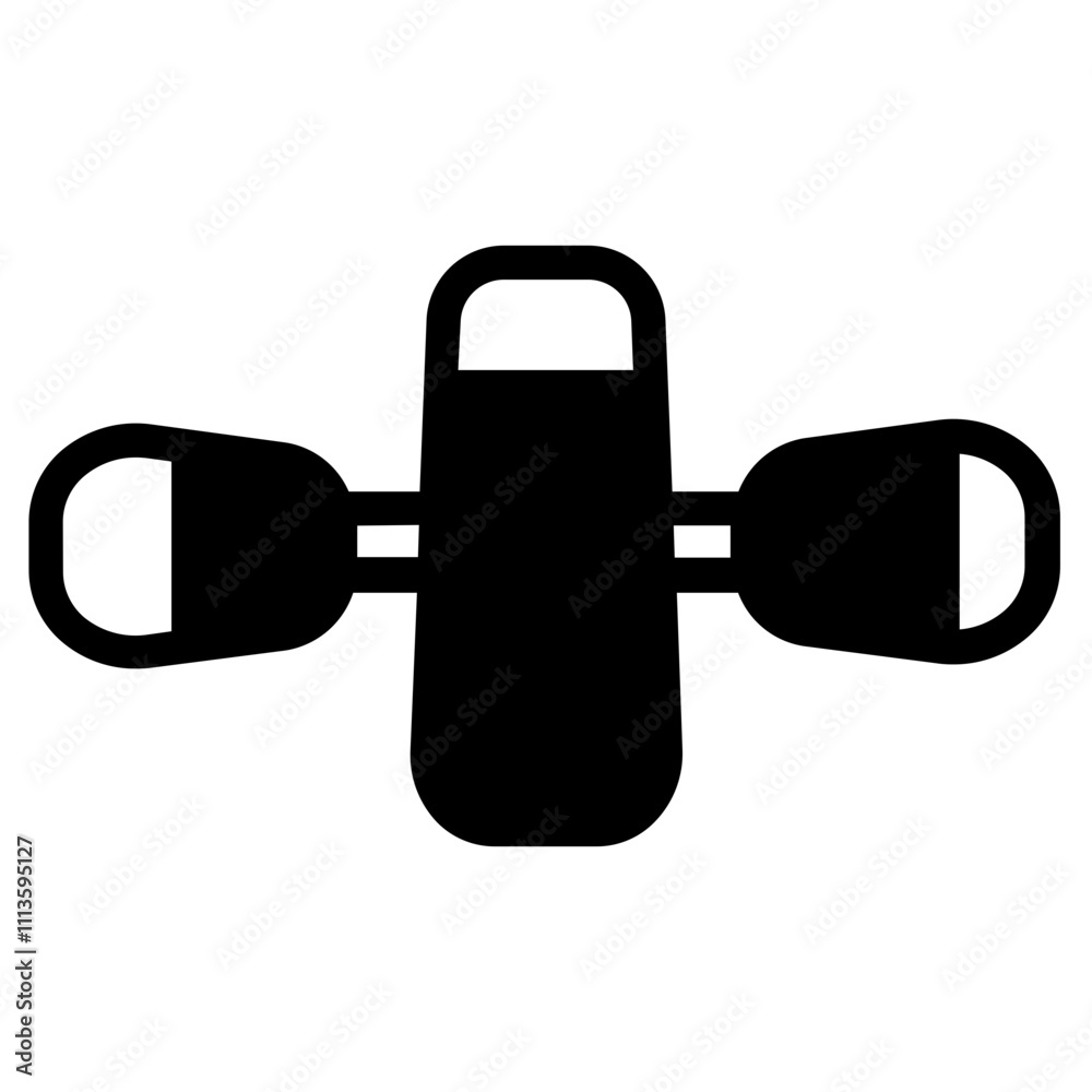 Satellite Space Universe Glyph Icon Satellite Space Universe Glyph Icon