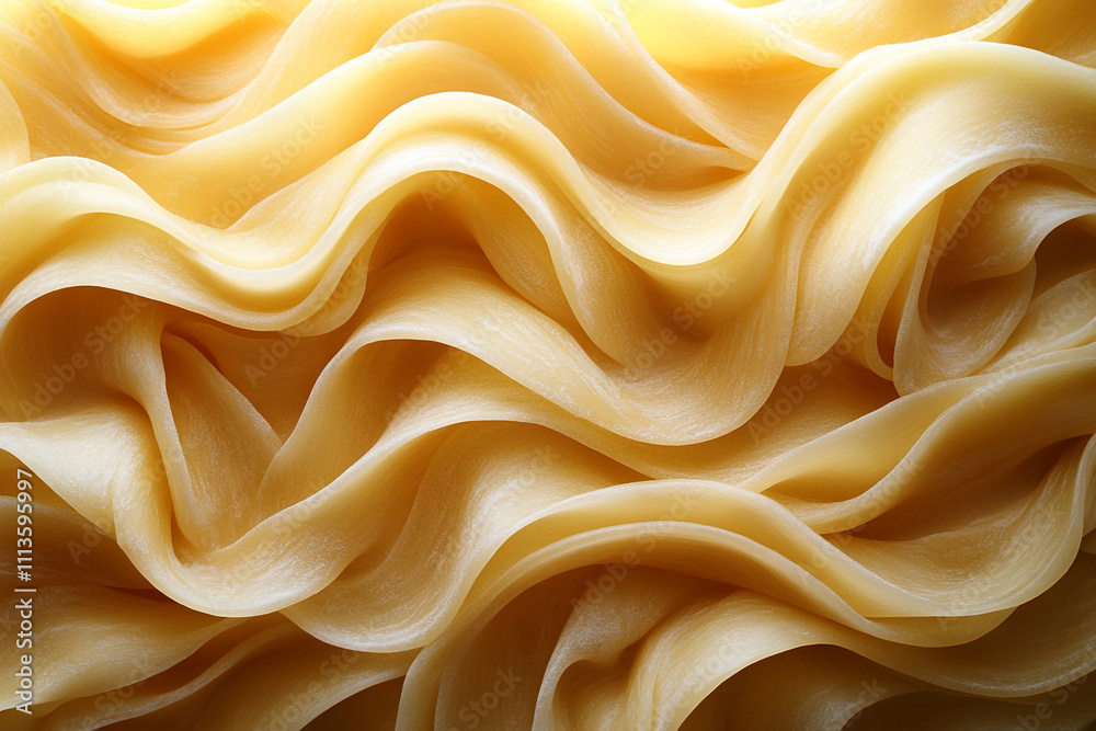 Wavy Pasta Noodles Texture Background Image Wavy Pasta Noodles Texture Background Image
