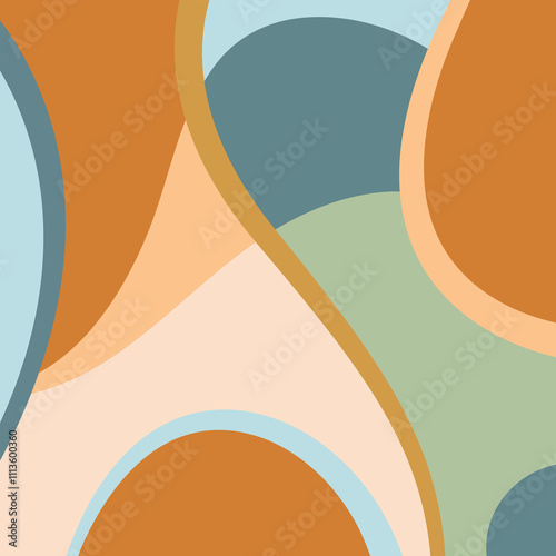 Abstract background with organic shapes and lines.