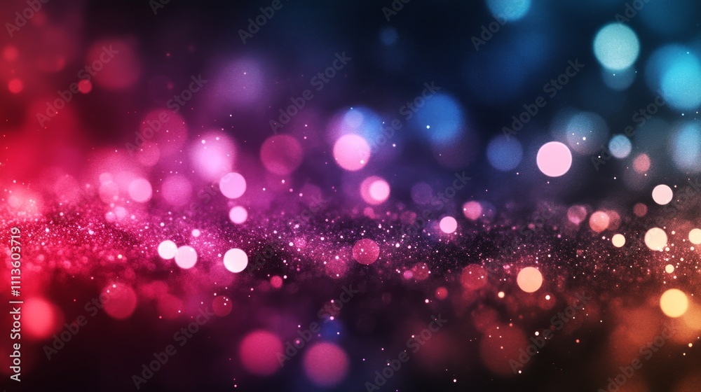 Abstract bokeh background with vibrant, colorful light circles and dark, shadowy areas. Abstract bokeh background with vibrant, colorful light circles and dark, shadowy areas.