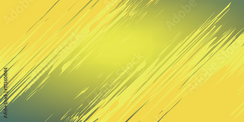 Yellow halftone dots and dark blue color pattern on gradient grunge texture background.