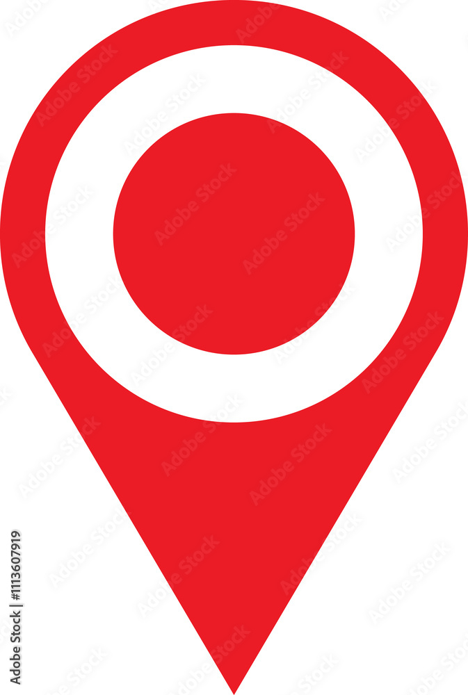 Map Pin icon. Pointer Navigation Symbol. Flag Mark, Place Location Pictogram. Thumbtack Sign. GPS Tag. Marker Point on Map. Vector Illustration. Map Pin icon. Pointer Navigation Symbol. Flag Mark, Place Location Pictogram. Thumbtack Sign. GPS Tag. Marker Point on Map. Vector Illustration.
