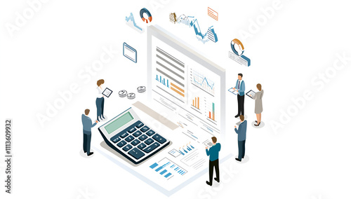 Resource Allocation and Budgeting, resource allocation and budgeting in project planning with an image depicting project managers allocating resources photo