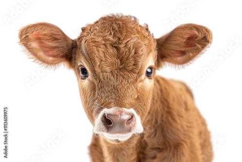 Beef cow isolated