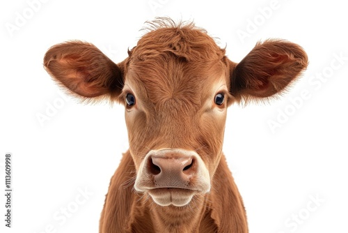 Beef cow isolated