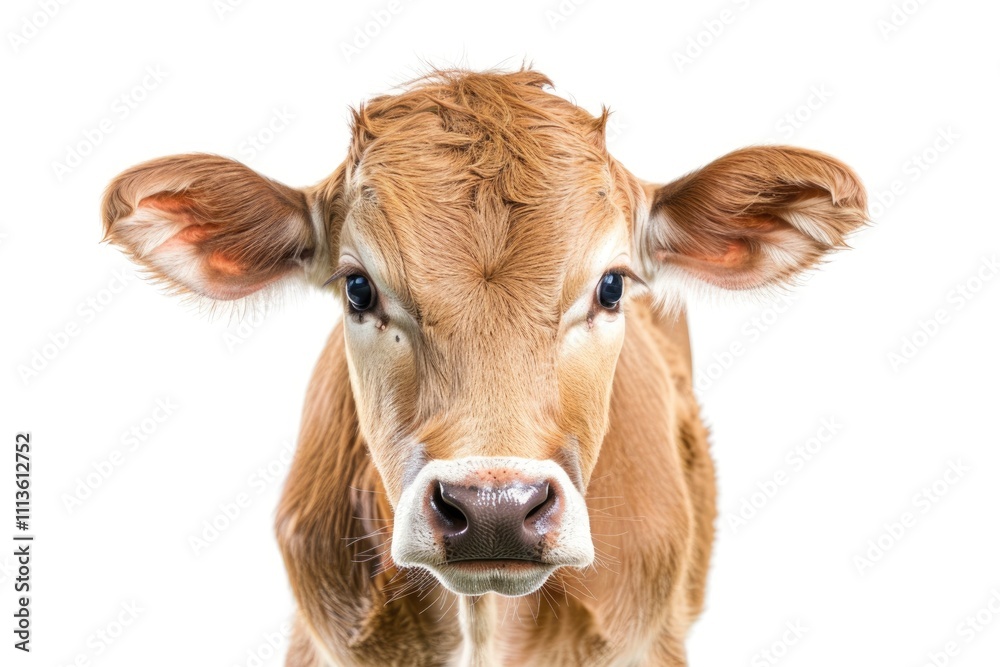 Beef cow isolated Beef cow isolated