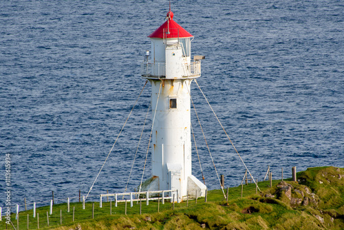 Akraberg Lighthouse - Faroe Islands photo