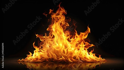 Fire flame isolated on background, fire, flame, isolated,background, heat, energy, hot, burning, bright, red, orange, yellow