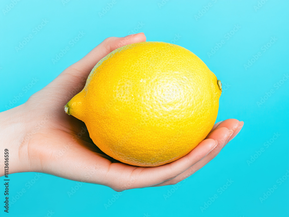 hand holding lemon hand holding lemon