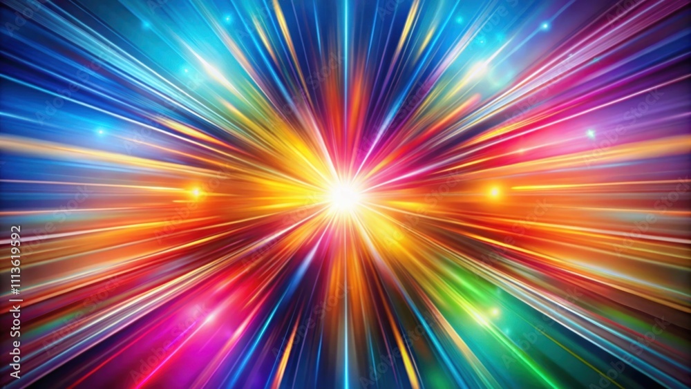Colorful radial motion blurred light rays abstract background, colorful, radial, motion, blurred, light rays, abstract Colorful radial motion blurred light rays abstract background, colorful, radial, motion, blurred, light rays, abstract