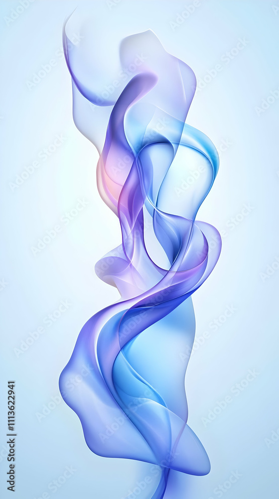 Abstract Blue Swirls Background Illustration Abstract Blue Swirls Background Illustration