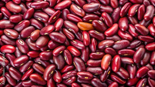 Close up of red kidney beans for a healthy cooking concept, legumes, nutritious, vegetarian, ingredients, protein, food