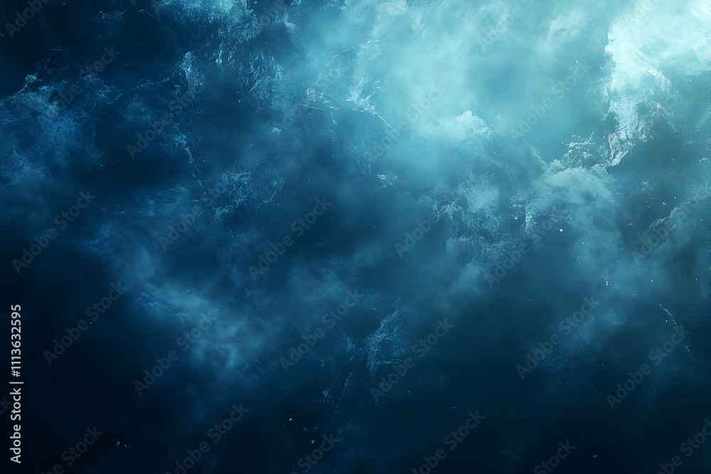 Abstract Blue Ocean Background Abstract Blue Ocean Background