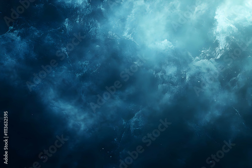 Abstract Blue Ocean Background