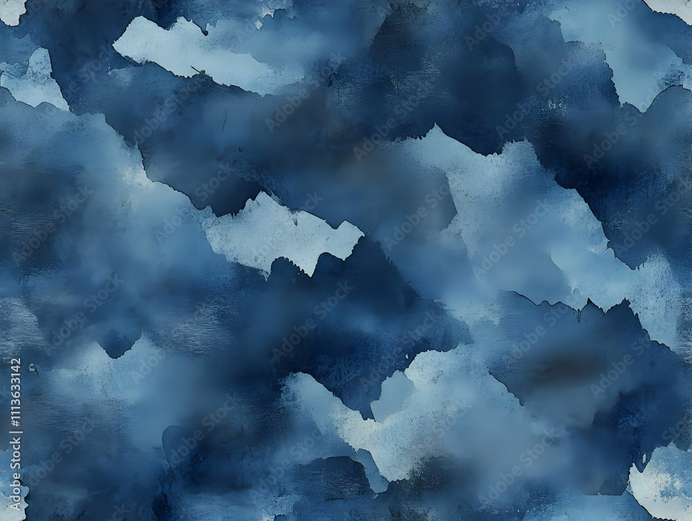 Abstract Blue Watercolor Background Abstract Blue Watercolor Background