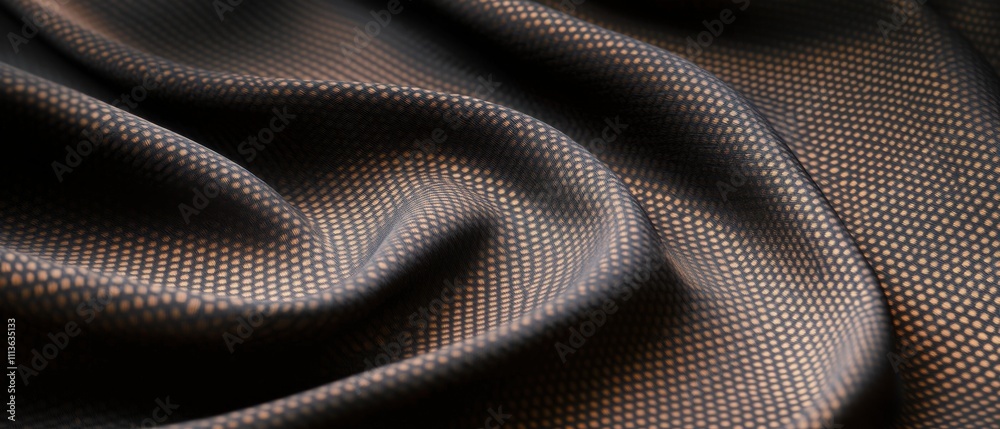 Elegant Textured Fabric with Subtle Dots in Rich Earthy Tones Perfect for Fashion and Interior Design Projects Elegant Textured Fabric with Subtle Dots in Rich Earthy Tones Perfect for Fashion and Interior Design Projects