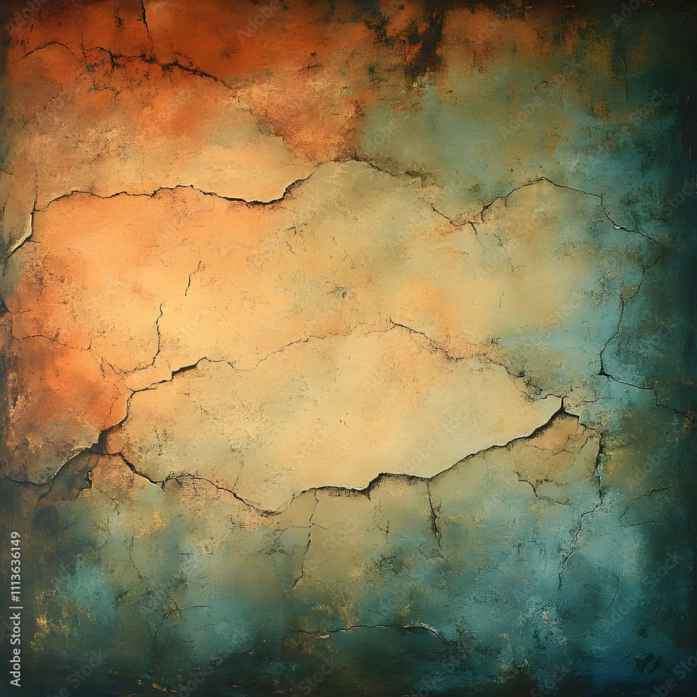 Cracked Texture Abstract Background Painting Cracked Texture Abstract Background Painting