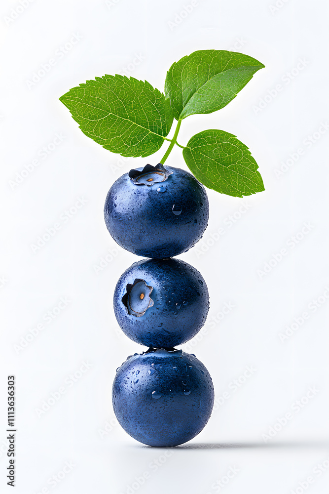 Blueberry isolated on white background Blueberry isolated on white background