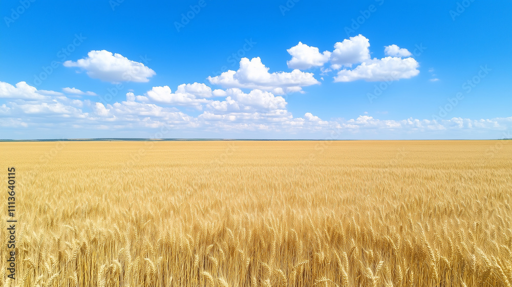 wheat field and sky wheat field and sky
