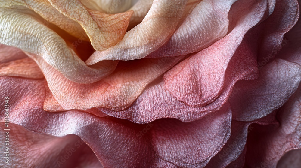 Delicate Rose Petals in Soft Hues